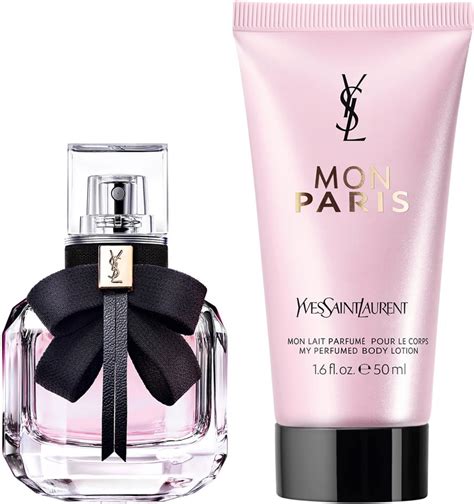 ysl mon paris gift set with lotion|mon Paris gift set macy's.